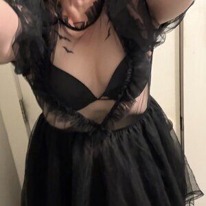 NWOT *DISCONTINUED* Disturbia Chaos Layered Tulle Gown SZ US10/UK14